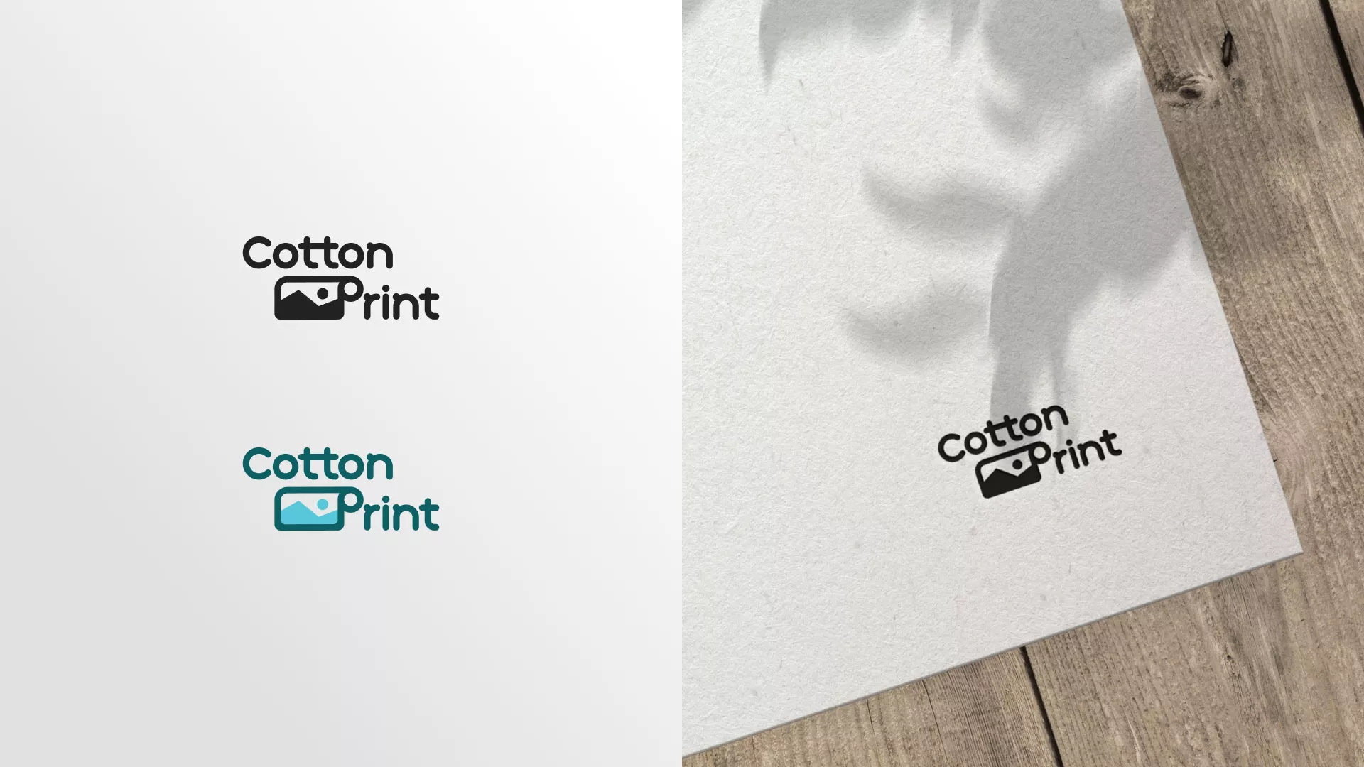 Разработка логотипа в Томари для компании «CottonPrint»