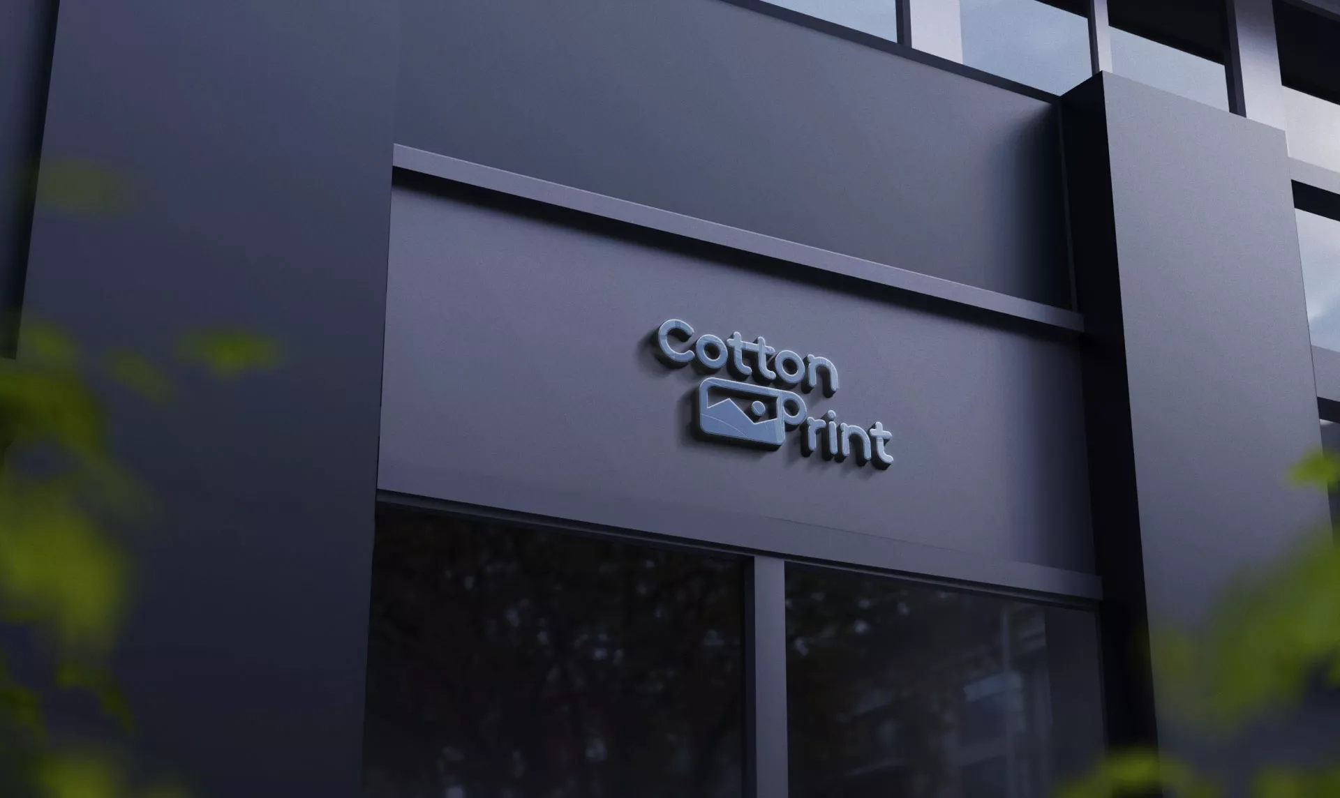 Разработка логотипа в Томари для компании «CottonPrint»