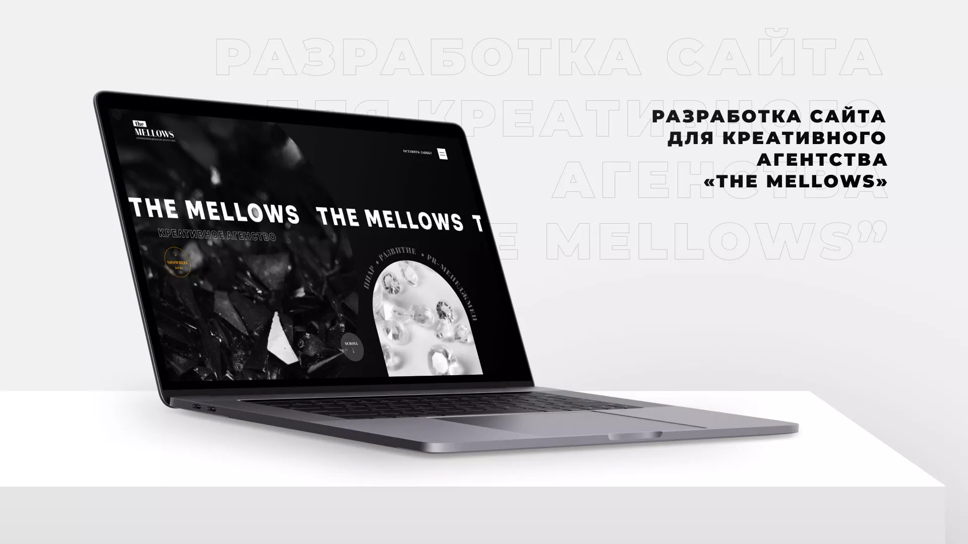 Разработка сайта креативного агентства «The Mellows» в Томари