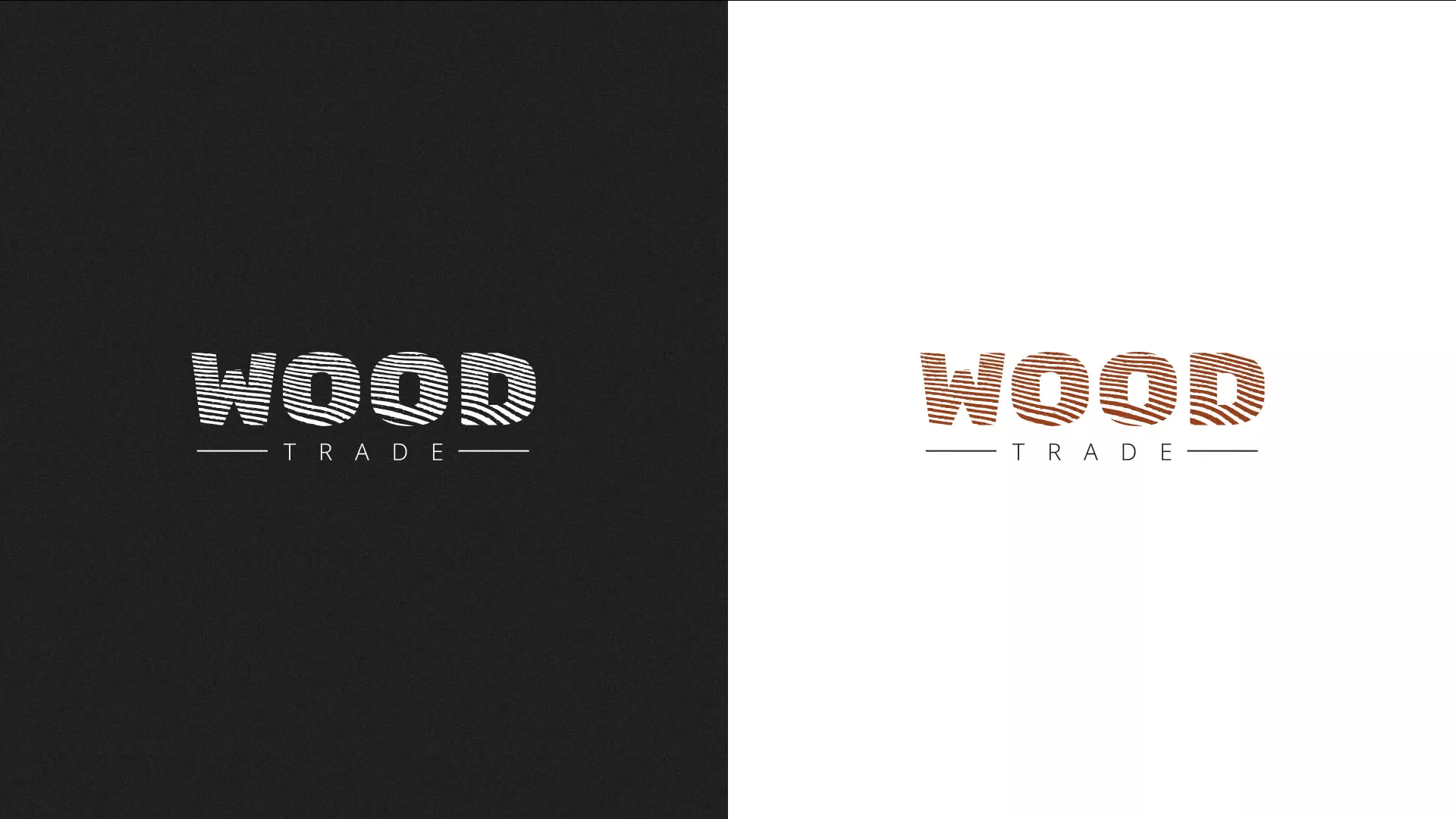 Разработка логотипа для компании «Wood Trade» в Томари